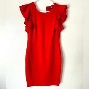 Red dress